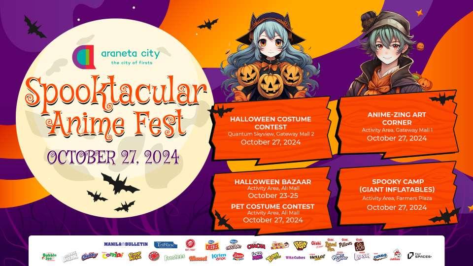 A Spooktacularly Anime-zing Halloween Awaits at Araneta City